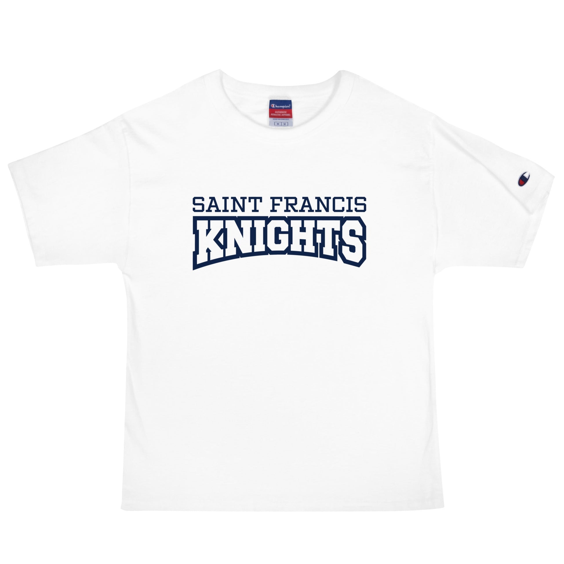 Signature | Champion T-Shirt | Saint Francis School | Modern Script Logo