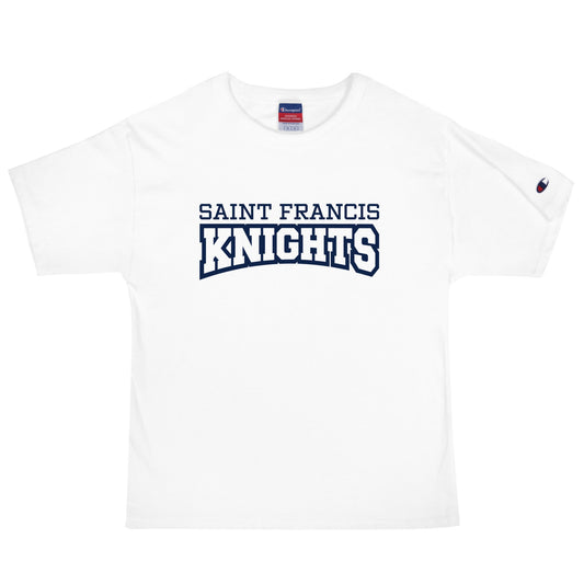 Signature | Champion T-Shirt | Saint Francis School | Modern Script Logo