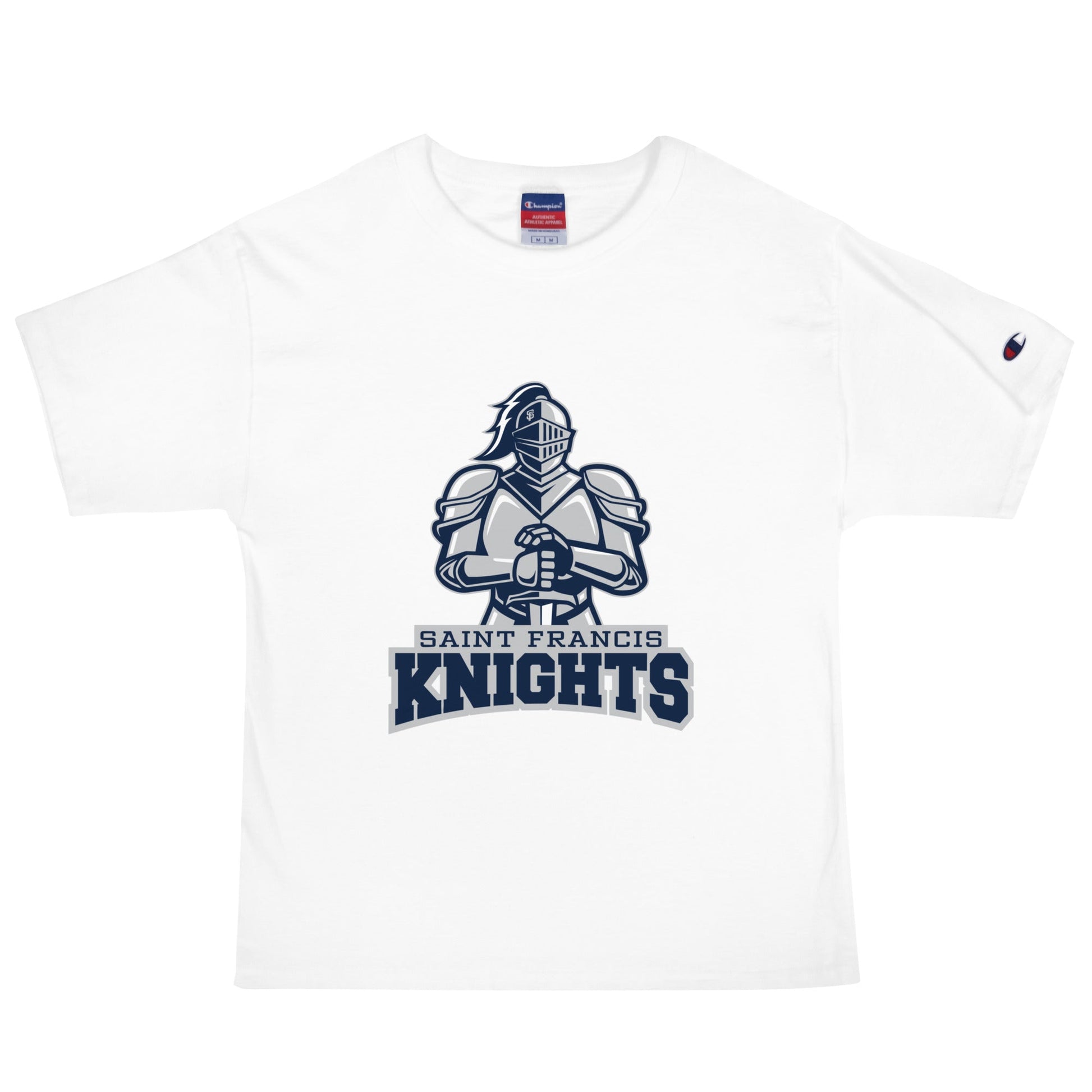 Signature | Champion T-Shirt | Saint Francis School | Valor Athletics Logo