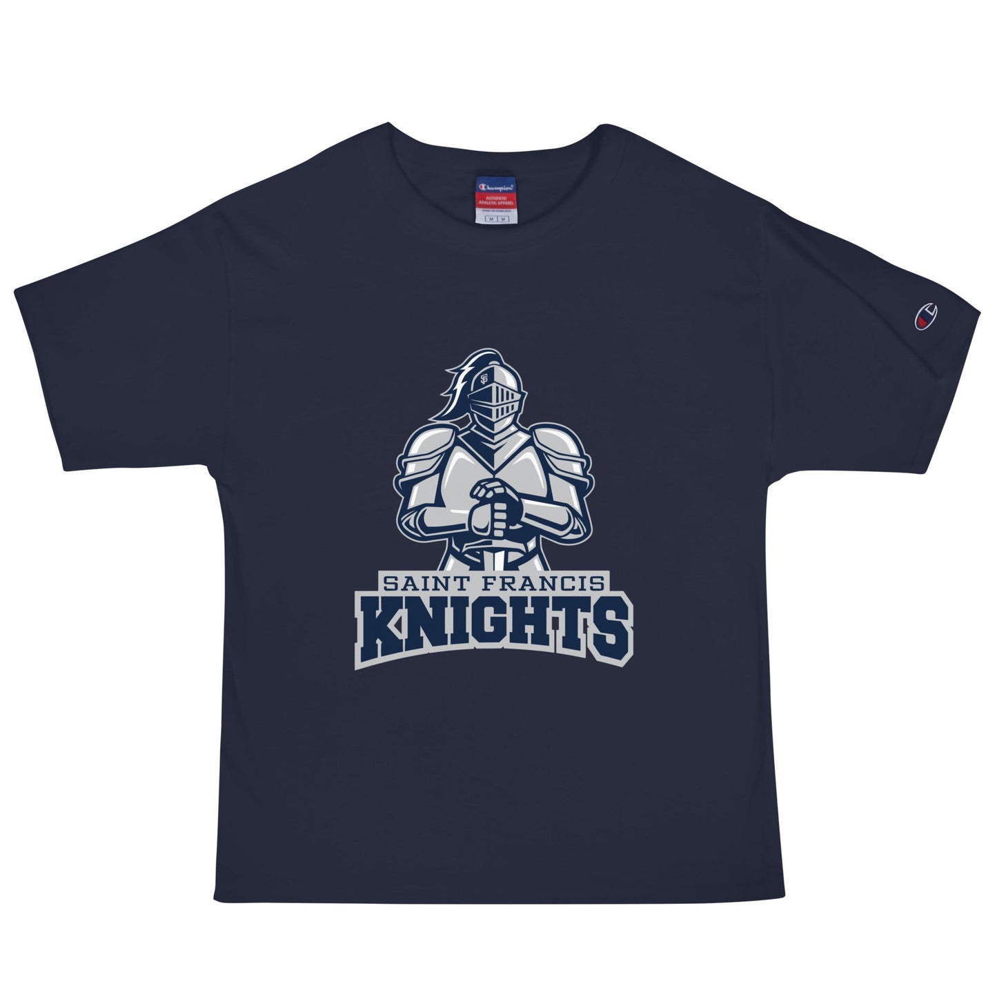 Signature | Champion T-Shirt | Saint Francis School | Valor Athletics Logo