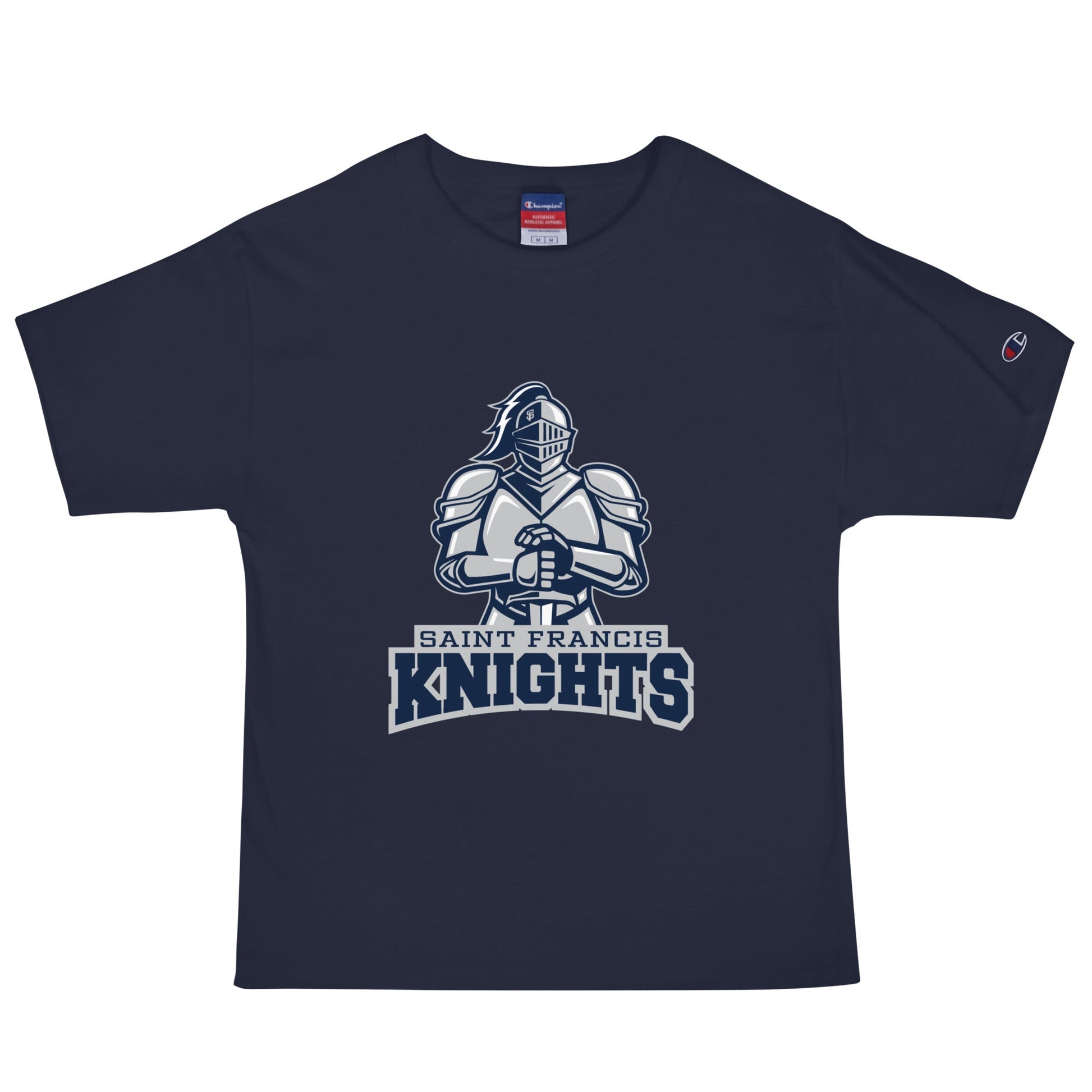 Signature | Champion T-Shirt | Saint Francis School | Valor Athletics Logo