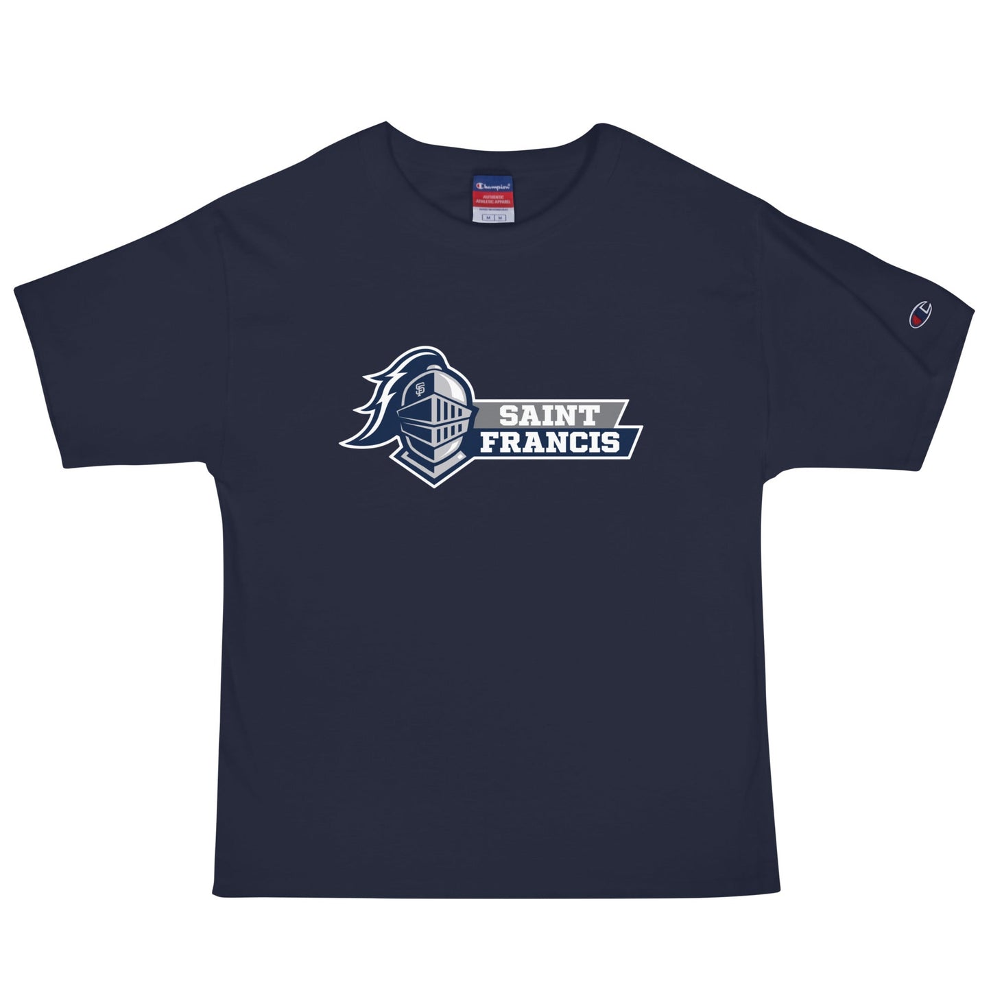 Signature | Champion T-Shirt | Saint Francis School | Vanguard Logo