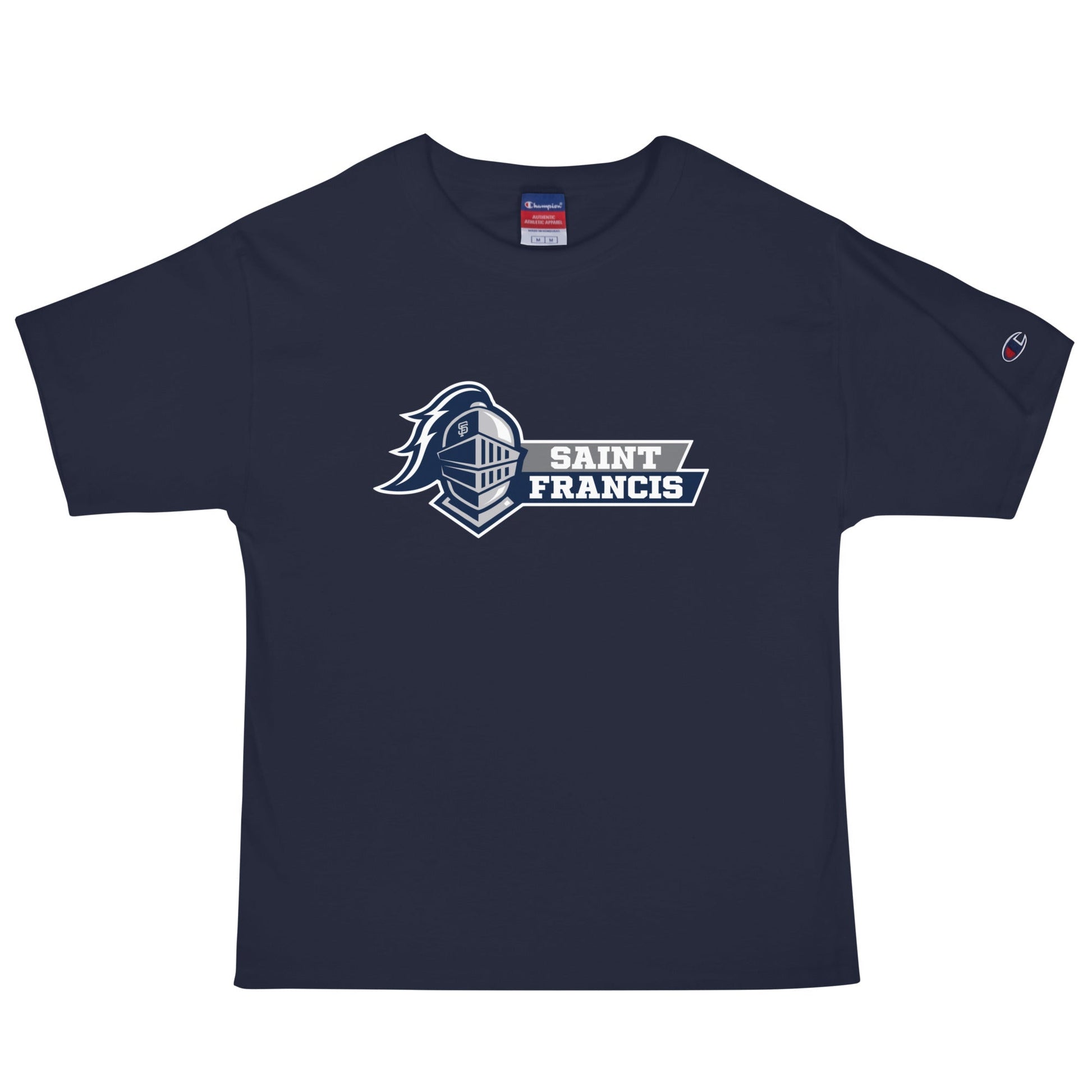 Signature | Champion T-Shirt | Saint Francis School | Vanguard Logo