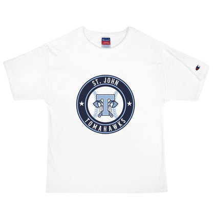 Signature | Champion T-Shirt | Saint John Tomahawks | Badge Logo