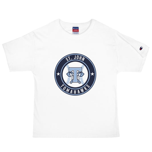 Signature | Champion T-Shirt | Saint John Tomahawks | Badge Logo