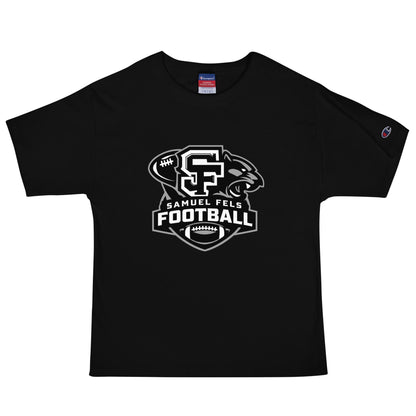 Signature | Champion T-Shirt | Samuel Fels Football | Crest Logo