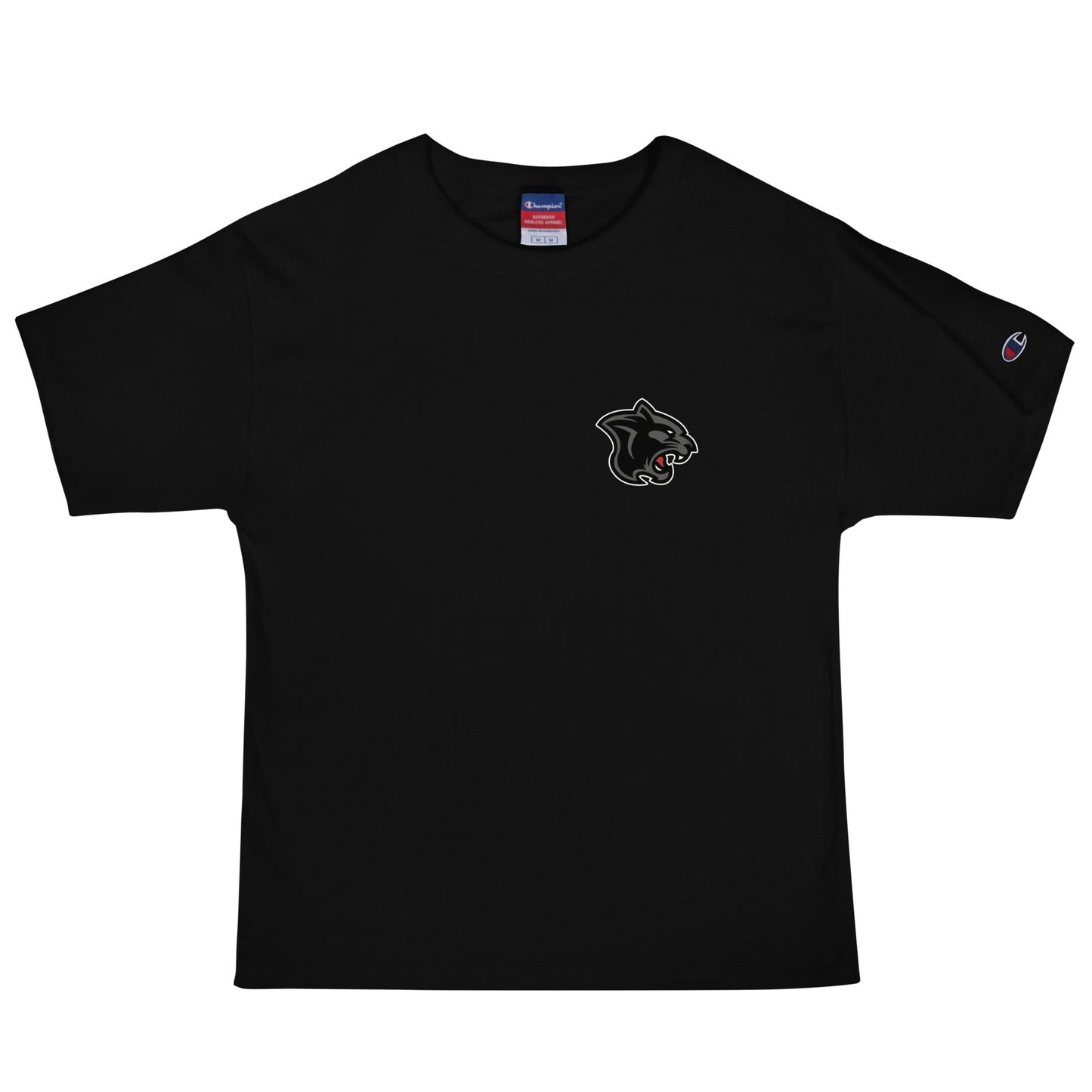 Signature | Champion T-Shirt | Samuel Fels Football | Panther Mark Logo