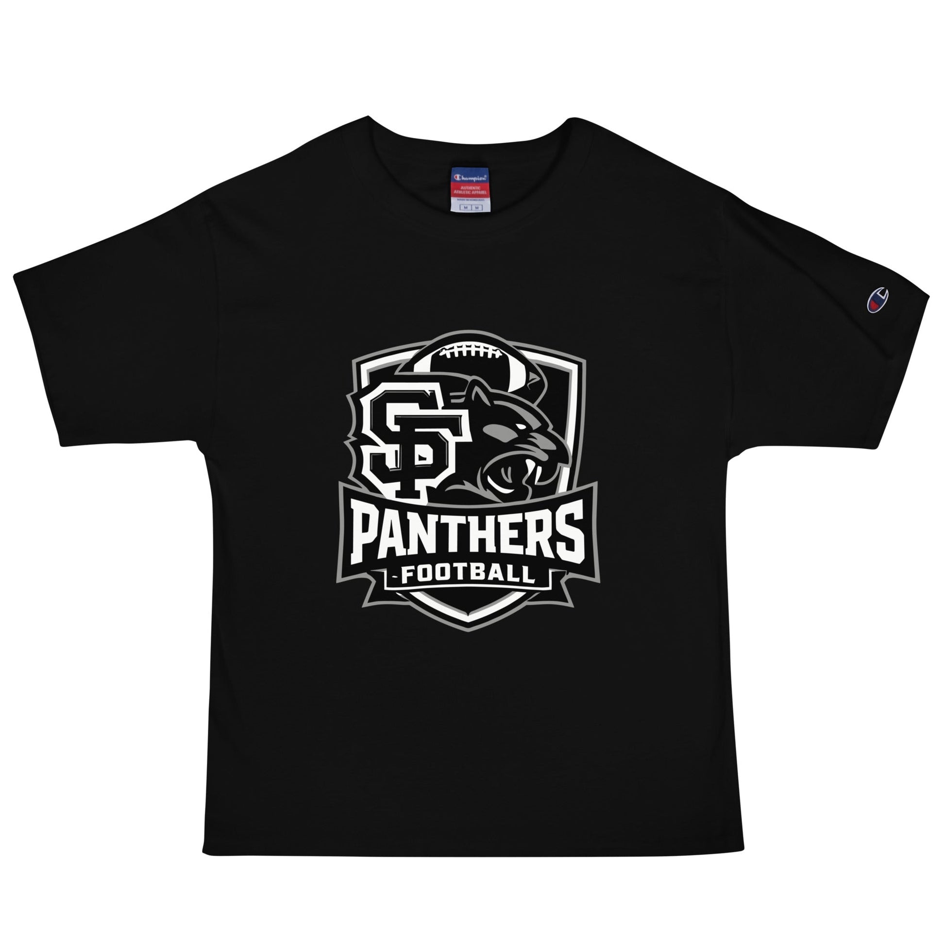 Signature | Champion T-Shirt | Samuel Fels Football | Shield Logo