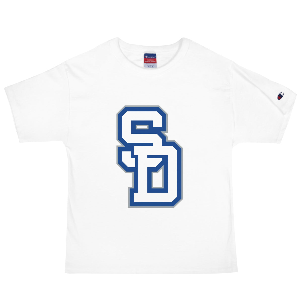 Signature | Champion T-Shirt | San Diego High School Wrestling | Crest Logo