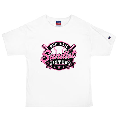 Signature | Champion T-Shirt | Sandlot Sisters | Badge Logo