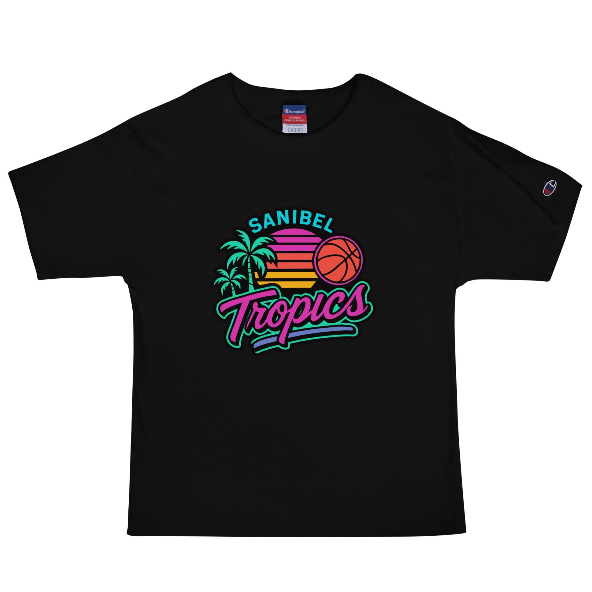 Signature | Champion T-Shirt | Sanibel Tropics | Coastal Clash Logo