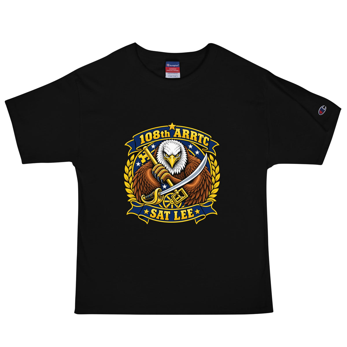 Signature | Champion T-Shirt | SAT Lee | Emblem Logo