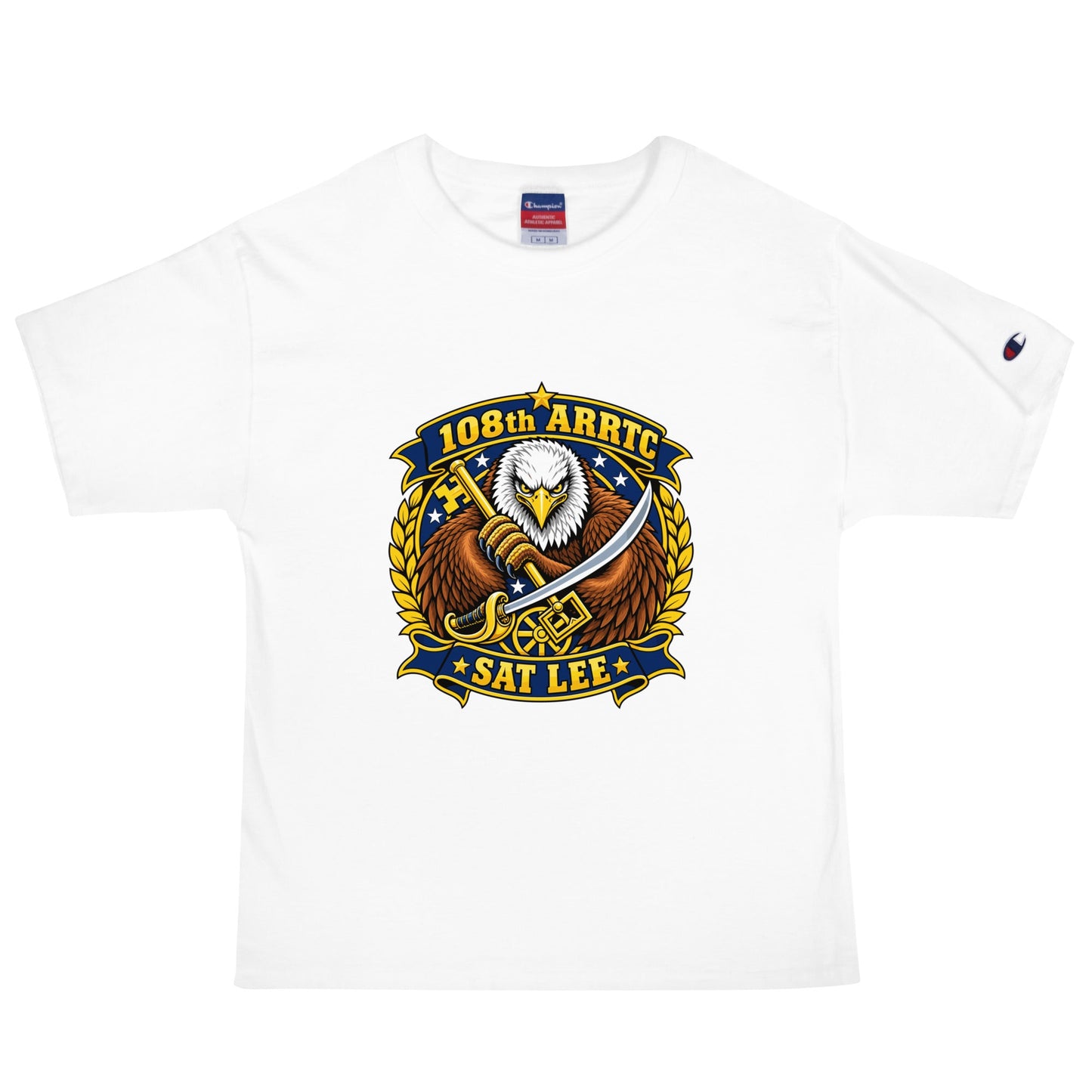 Signature | Champion T-Shirt | SAT Lee | Emblem Logo