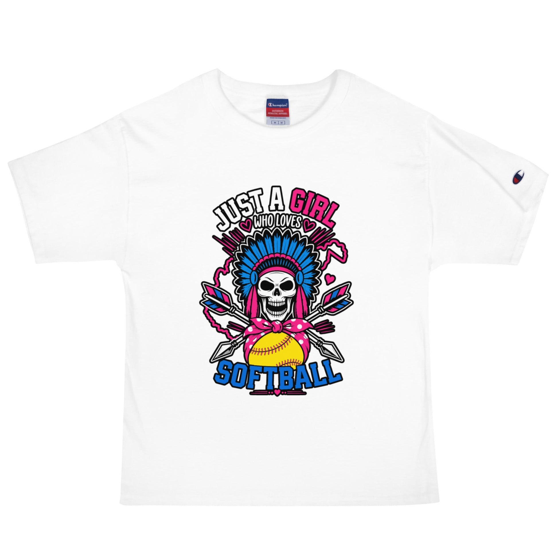 Signature | Champion T-Shirt | Savage Softball | Athletics Logo