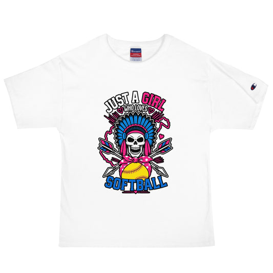 Signature | Champion T-Shirt | Savage Softball | Athletics Logo