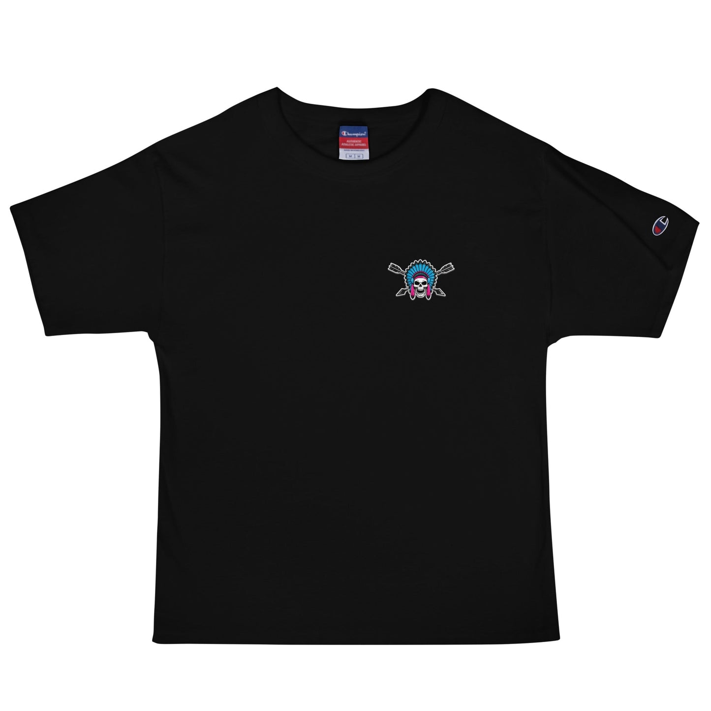 Signature | Champion T-Shirt | Savage Softball | Chief Skullcrest Logo