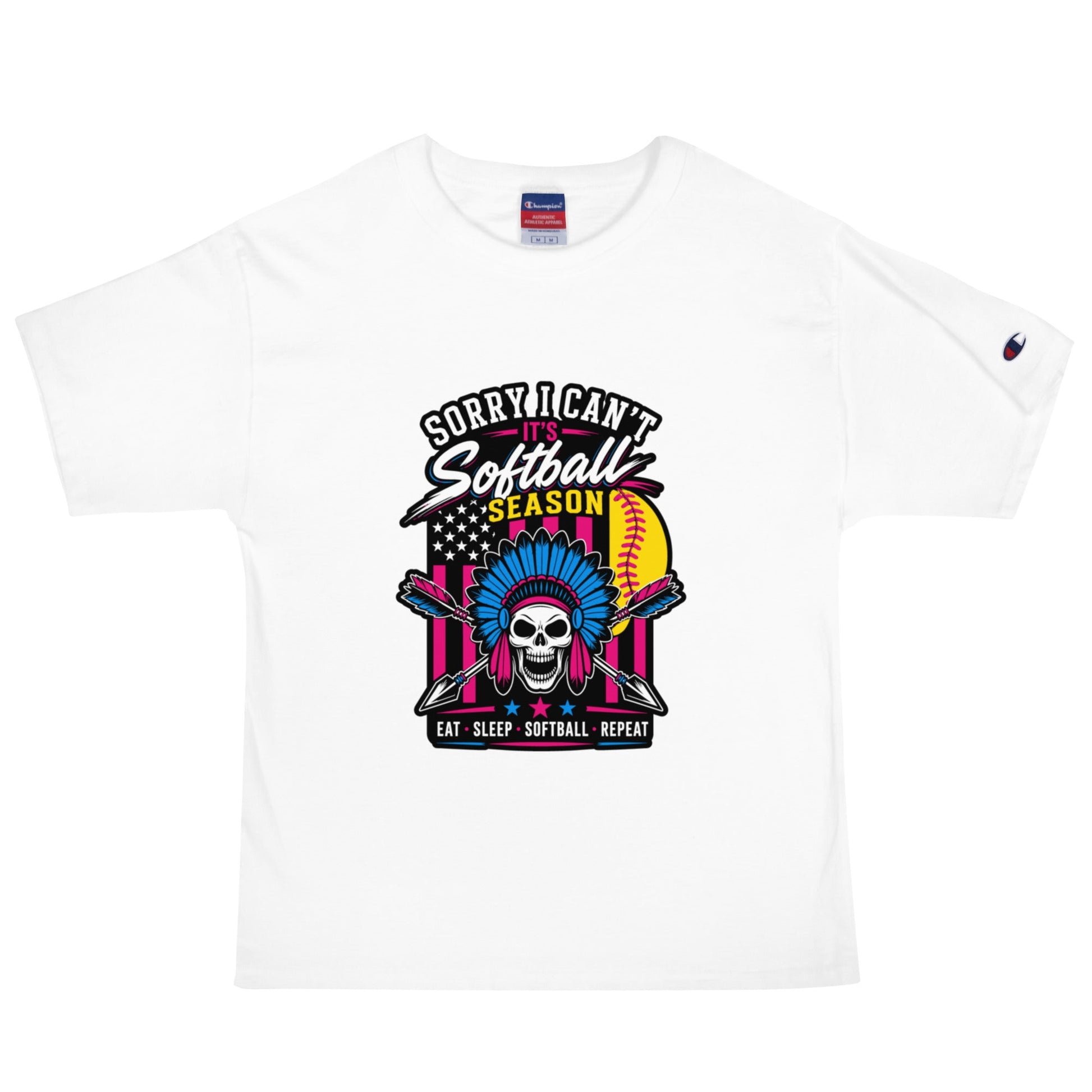 Signature | Champion T-Shirt | Savage Softball | Tribal Ace Logo