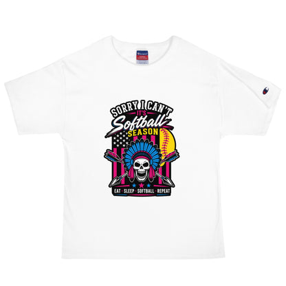 Signature | Champion T-Shirt | Savage Softball | Tribal Ace Logo