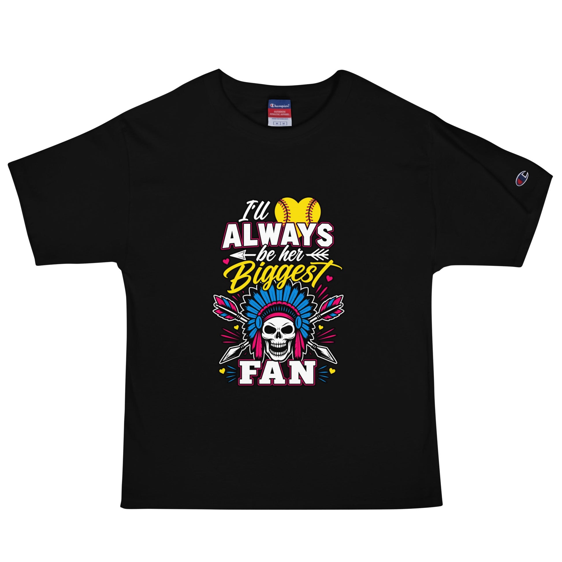 Signature | Champion T-Shirt | Savage Softball | Valor Logo