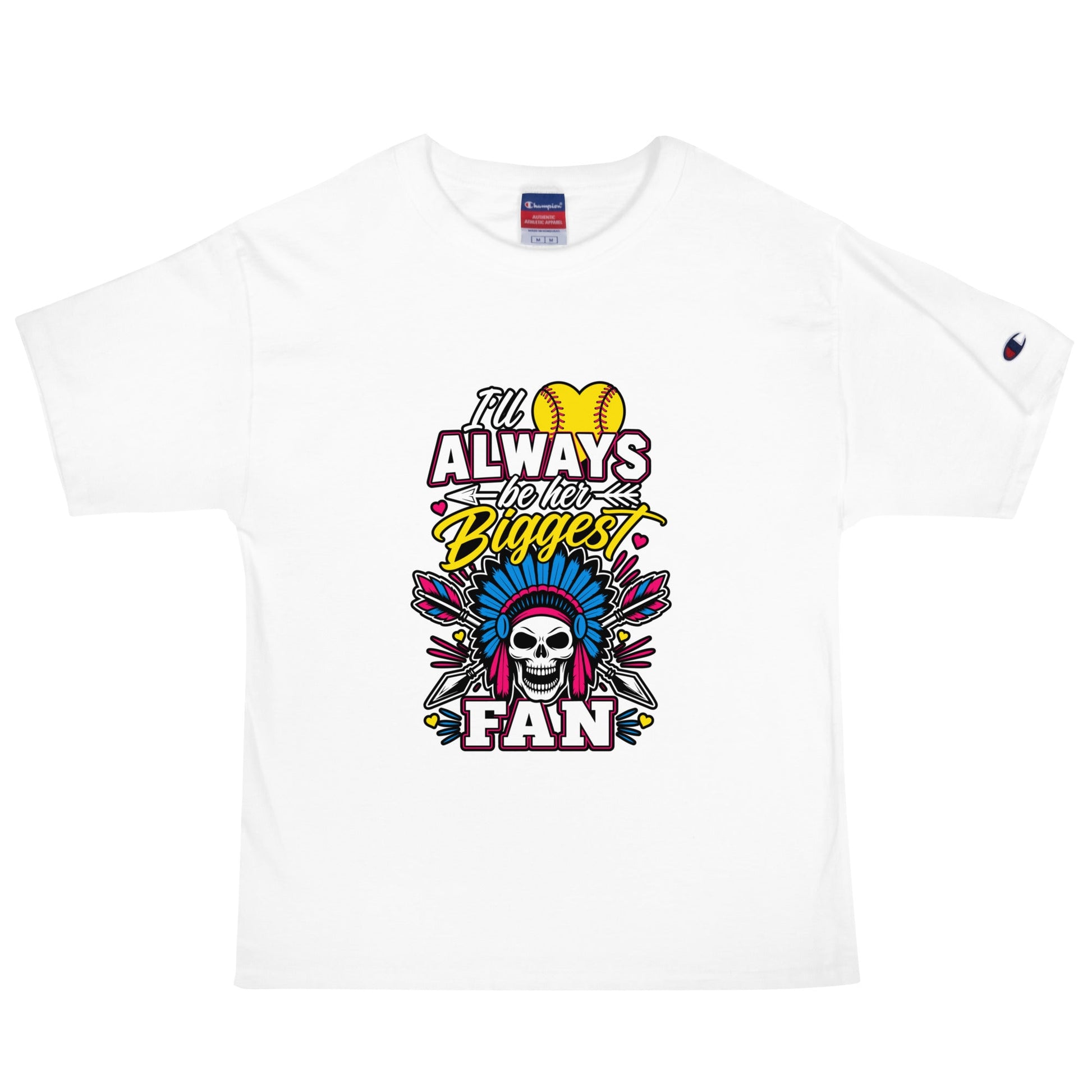 Signature | Champion T-Shirt | Savage Softball | Valor Logo
