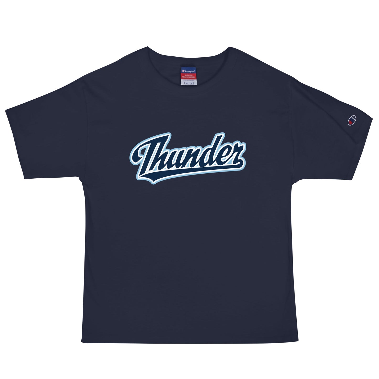 Signature | Champion T-Shirt | SCAA Thunder | Script Logo