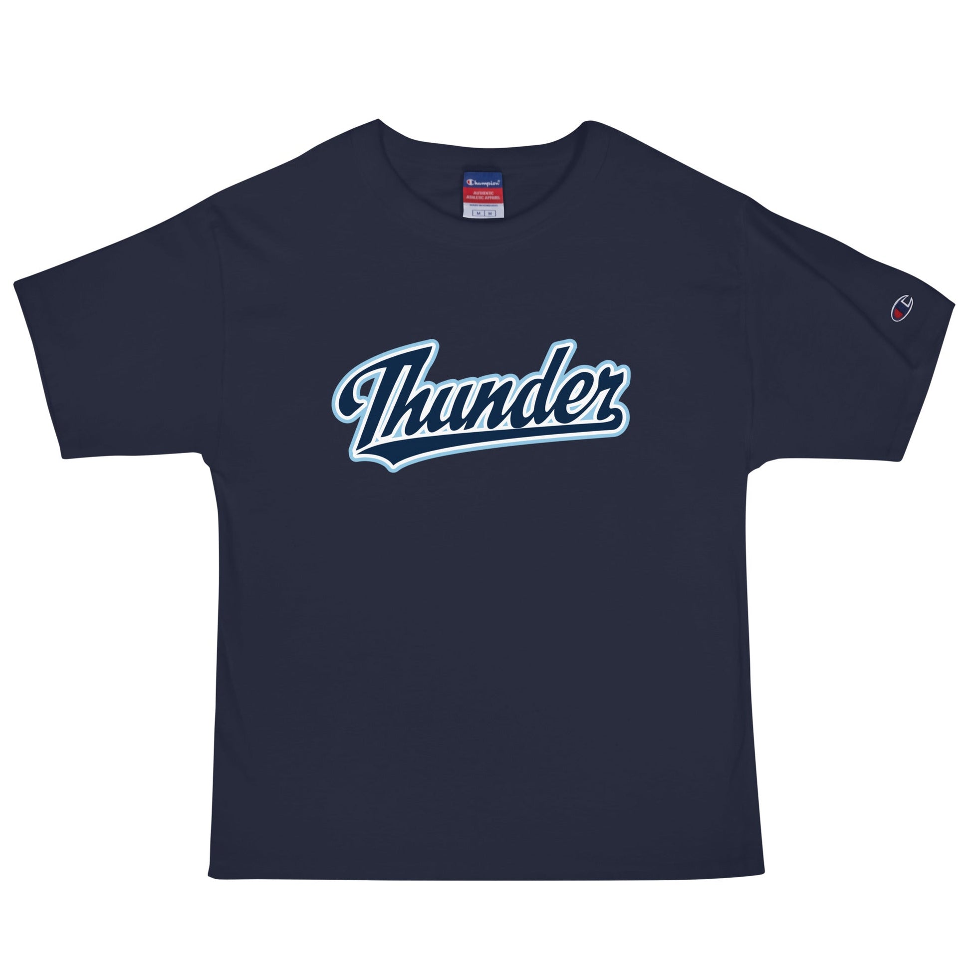Signature | Champion T-Shirt | SCAA Thunder | Script Logo
