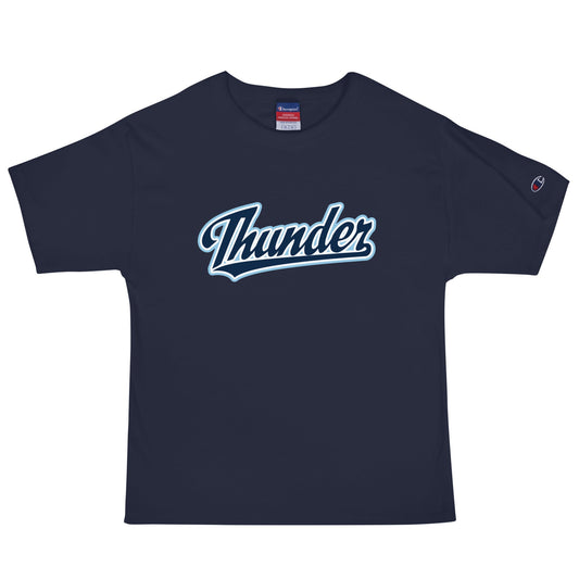 Signature | Champion T-Shirt | SCAA Thunder | Script Logo
