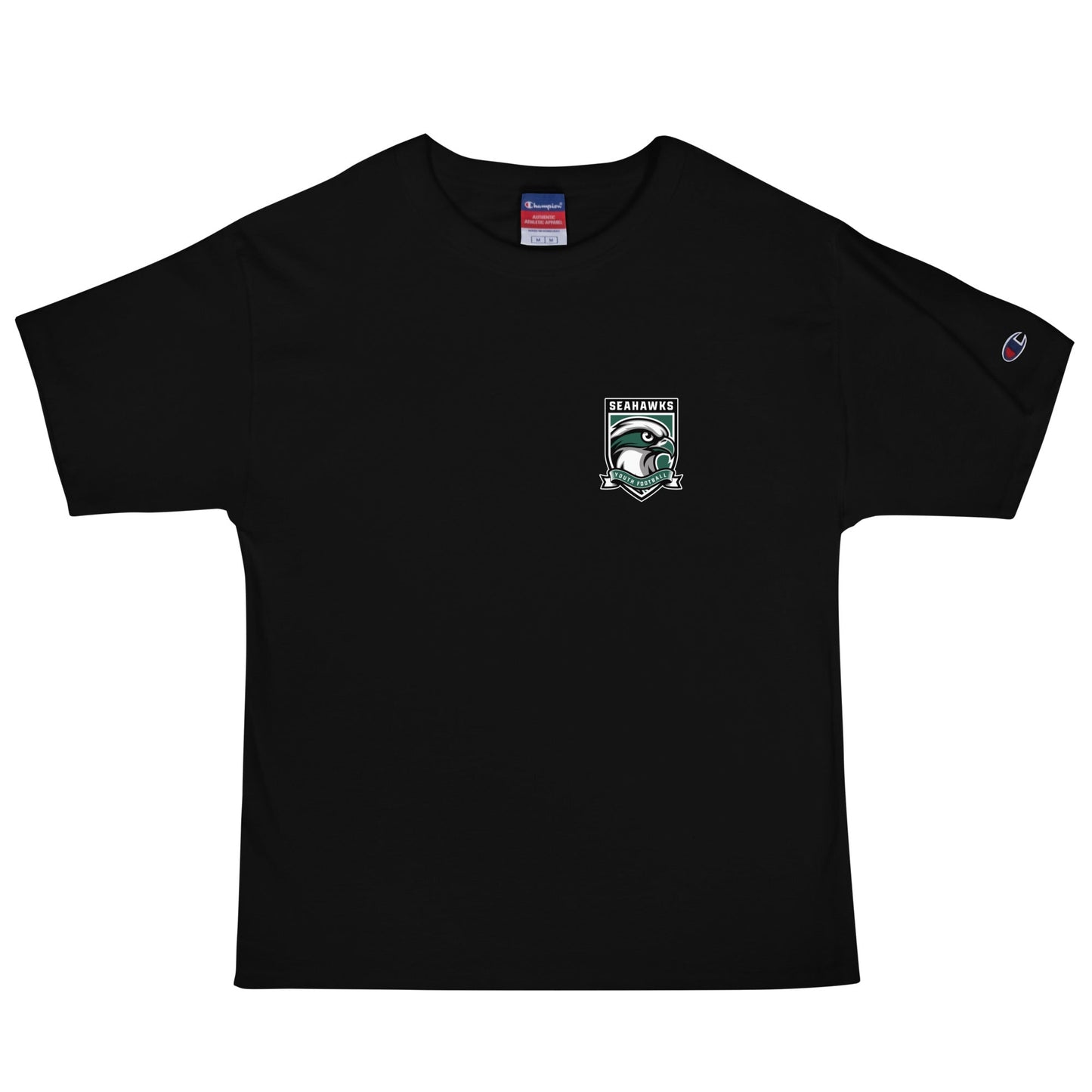 Signature | Champion T-Shirt | Seahawks Youth Football | Shield Logo