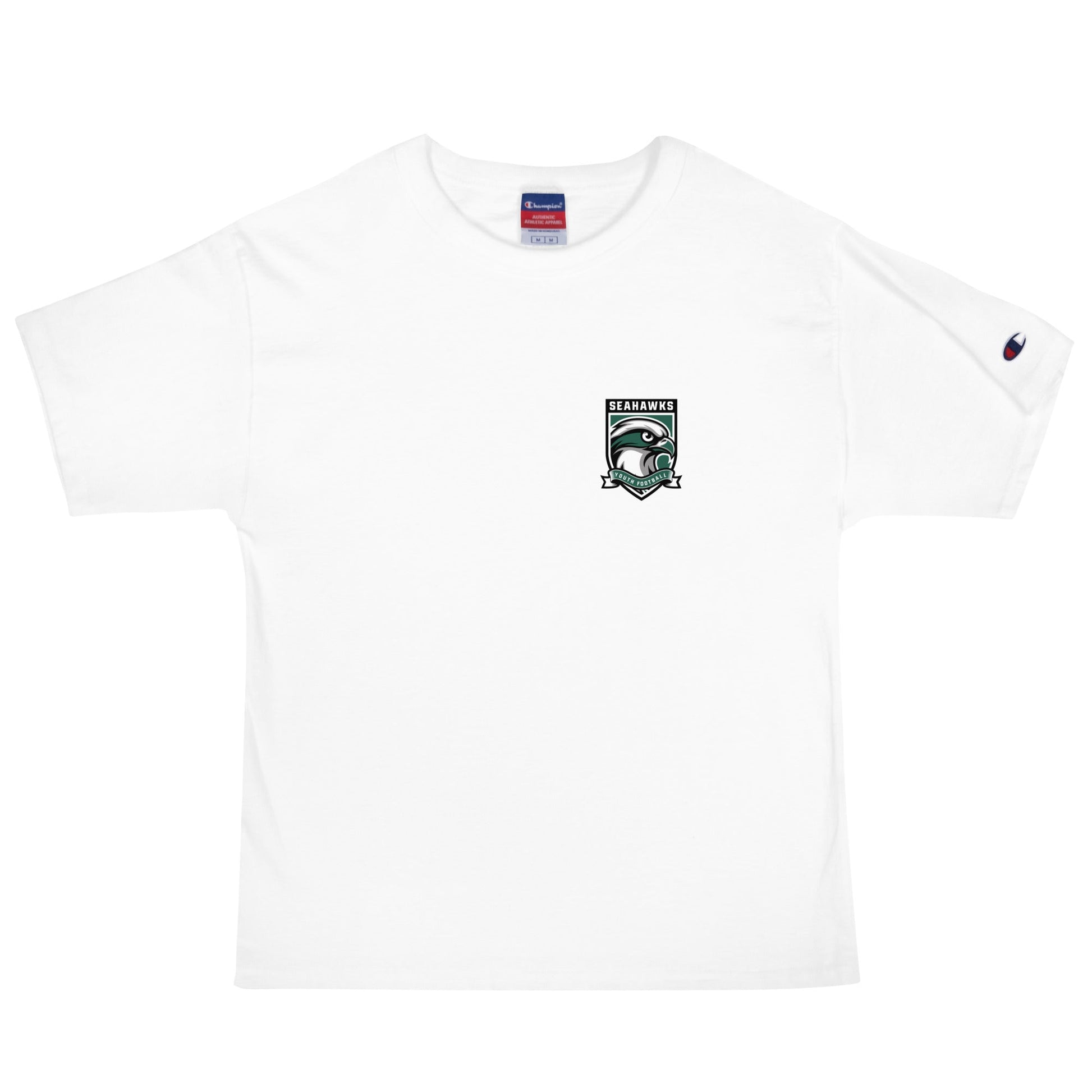 Signature | Champion T-Shirt | Seahawks Youth Football | Shield Logo