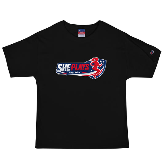 Signature | Champion T-Shirt | She Plays Nation | Crest Logo