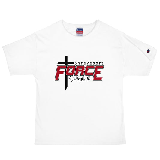 Signature | Champion T-Shirt | Shreveport Force Volleyball | Crest Logo