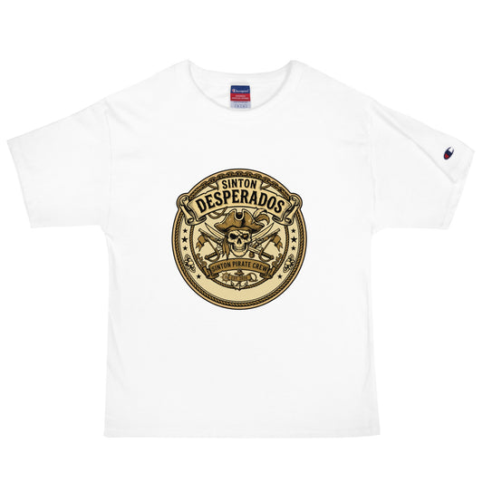 Signature | Champion T-Shirt | Sinton Desperados Baseball | Badge Logo