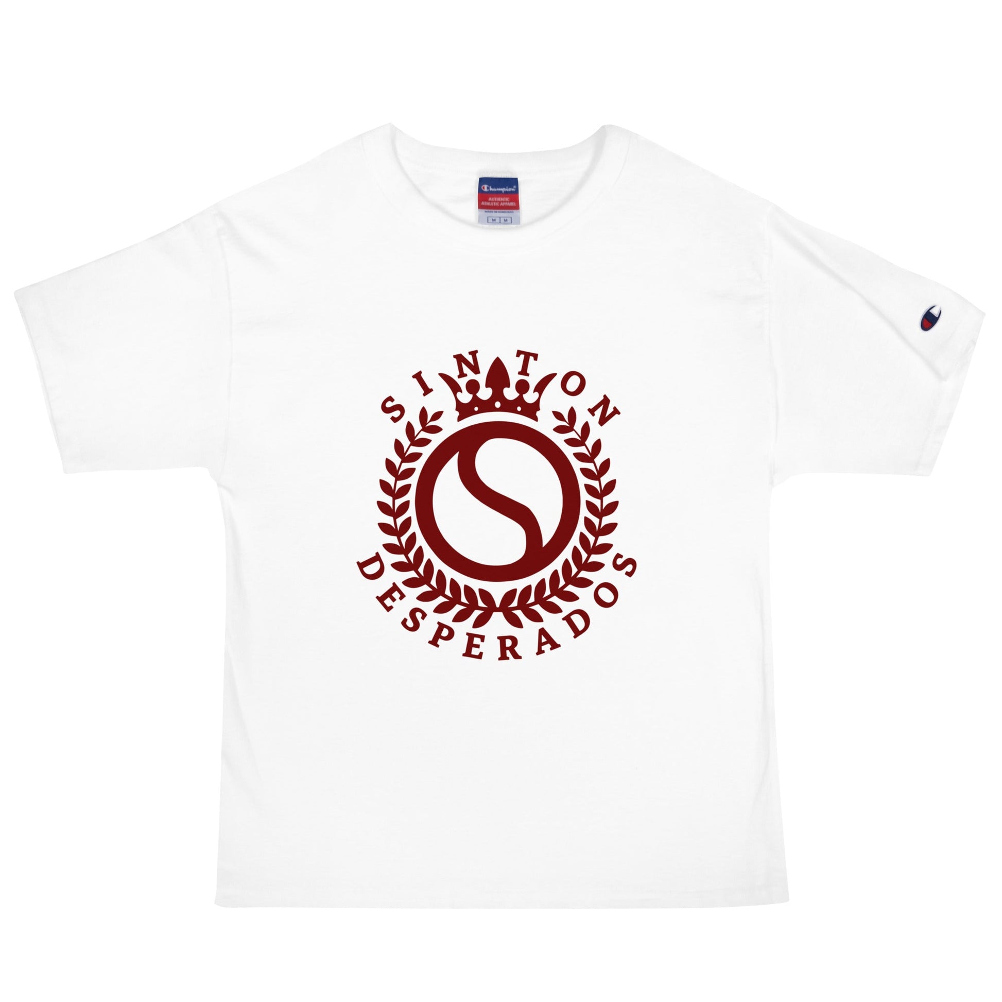 Signature | Champion T-Shirt | Sinton Desperados Baseball | Emblem Logo