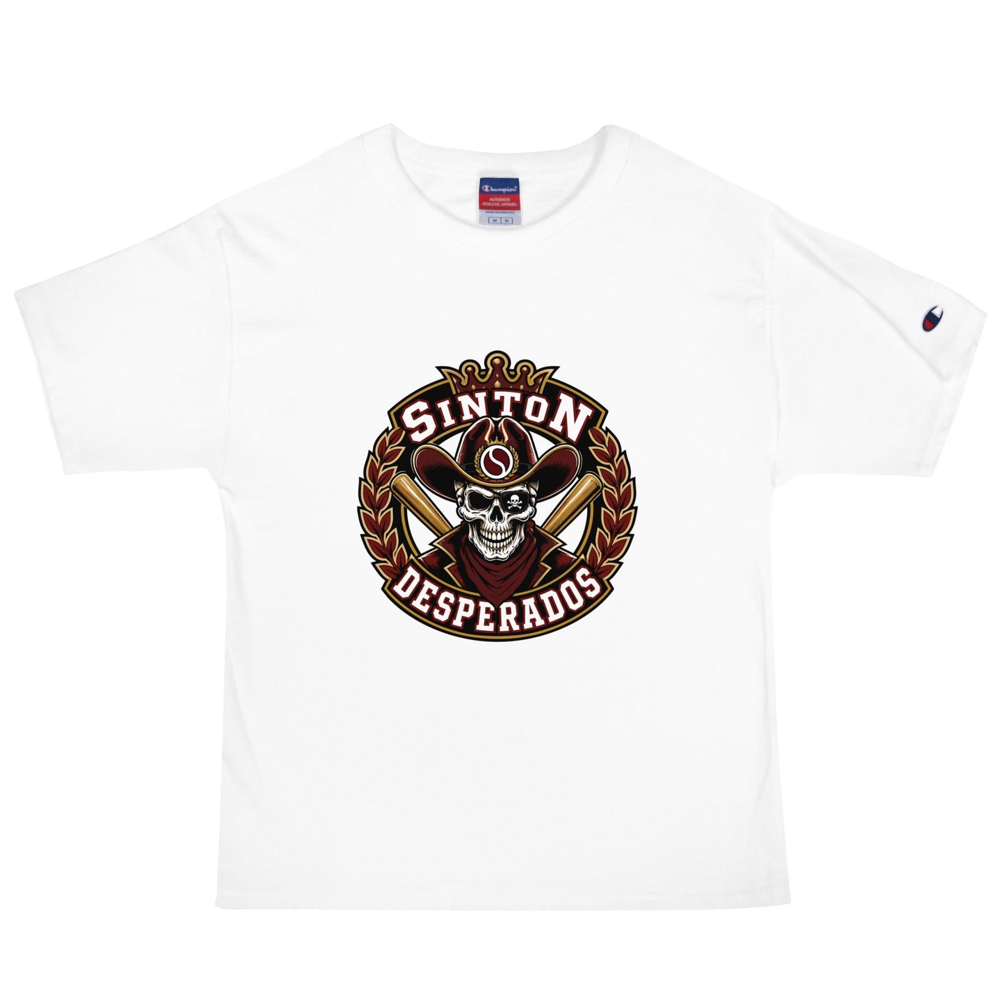 Signature | Champion T-Shirt | Sinton Desperados Baseball | Ridge Varsity Logo