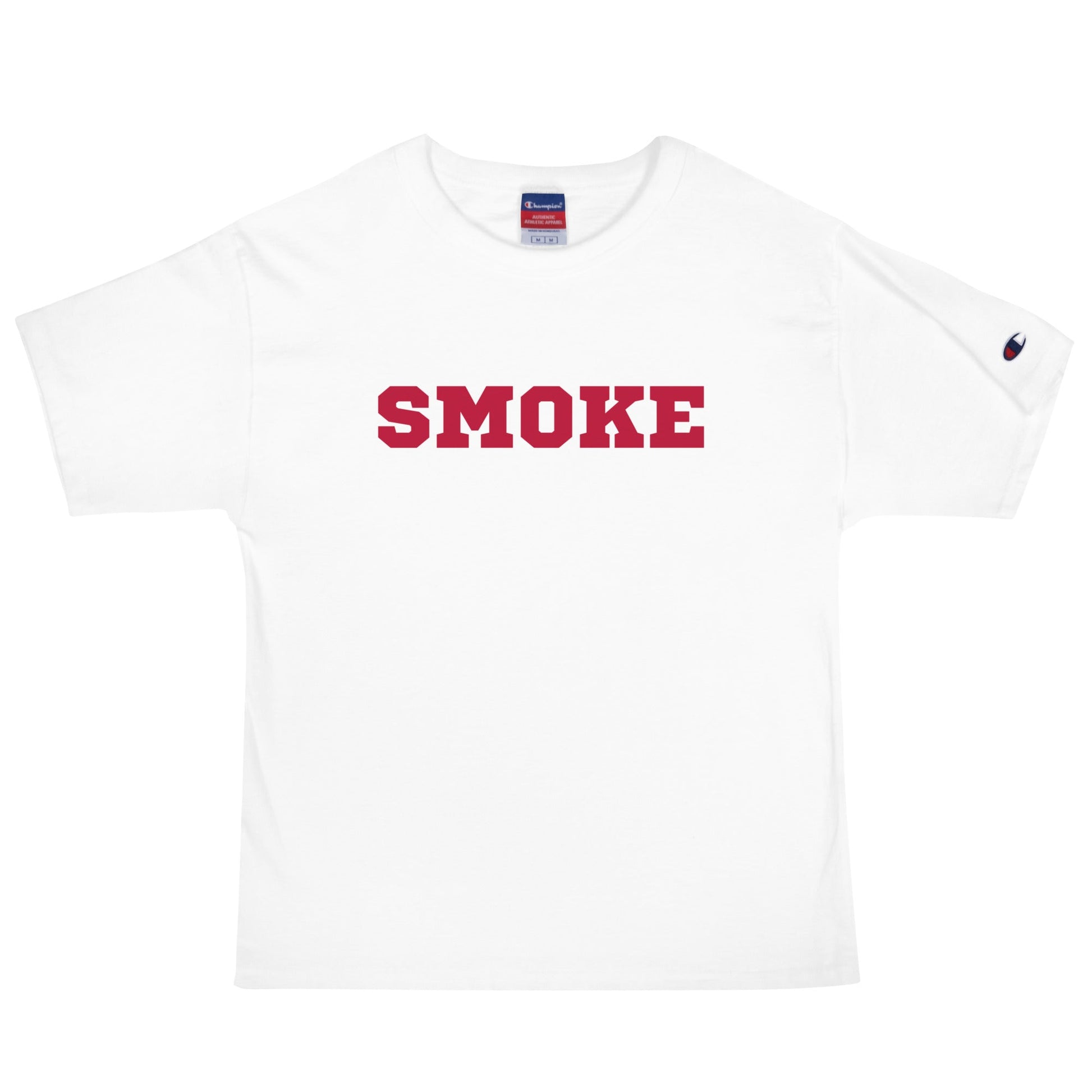Signature | Champion T-Shirt | Smoke 14U Softball | Modern Script Logo