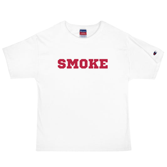 Signature | Champion T-Shirt | Smoke 14U Softball | Modern Script Logo