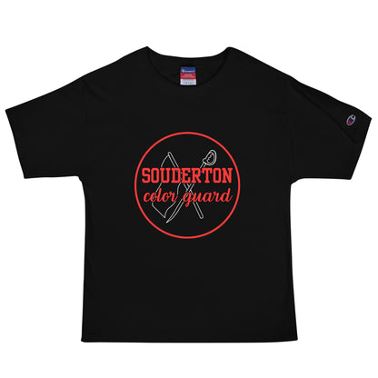 Signature | Champion T-Shirt | Souderton Color Guard | Badge Logo