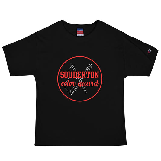Signature | Champion T-Shirt | Souderton Color Guard | Badge Logo