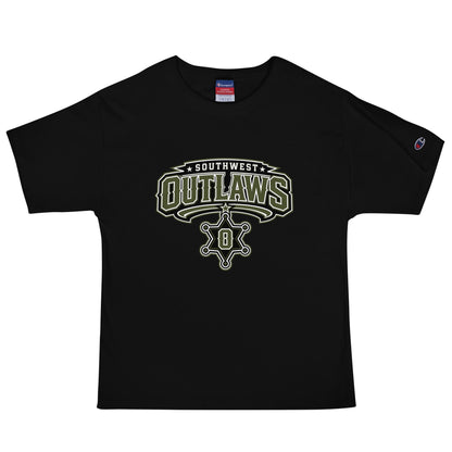 Signature | Champion T-Shirt | Southwest Outlaws | Frontier Athletics Logo