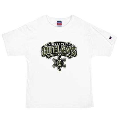 Signature | Champion T-Shirt | Southwest Outlaws | Frontier Athletics Logo