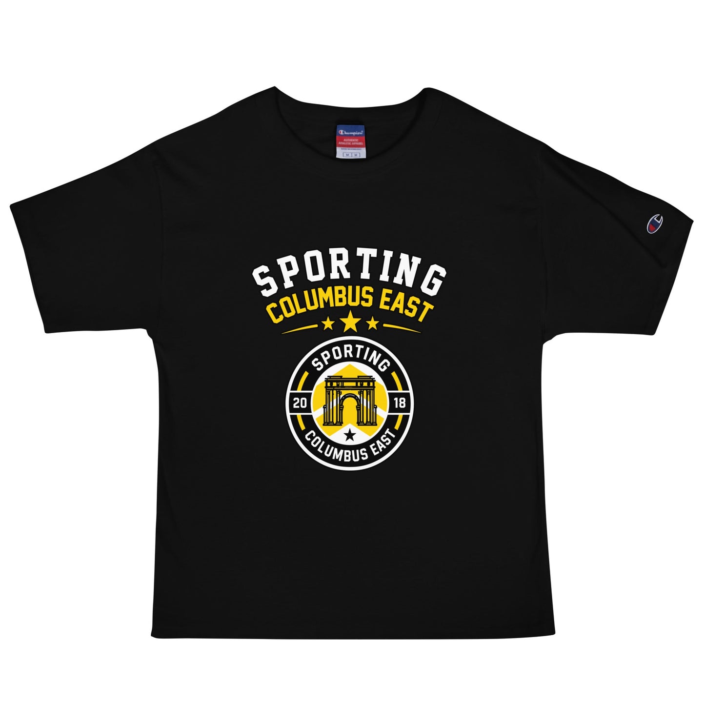 Signature | Champion T-Shirt | Sporting Columbus East | Vanguard Logo