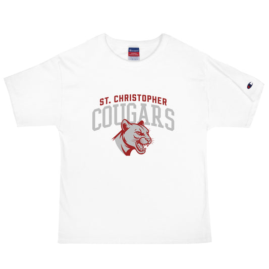 Signature | Champion T-Shirt | St. Christopher Cougars | Classic Logo