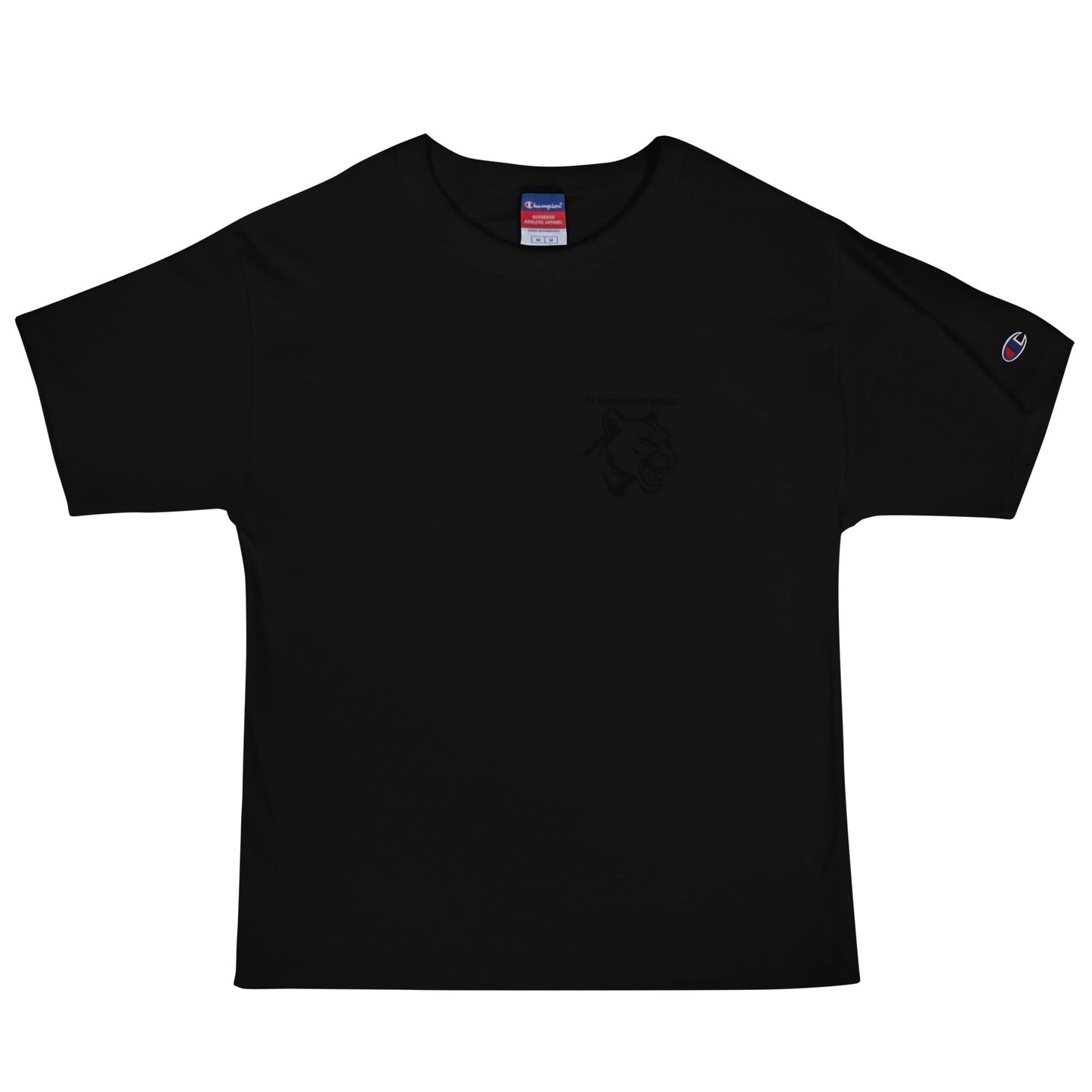 Signature | Champion T-Shirt | St. Christopher Cougars | Modern Icon Logo