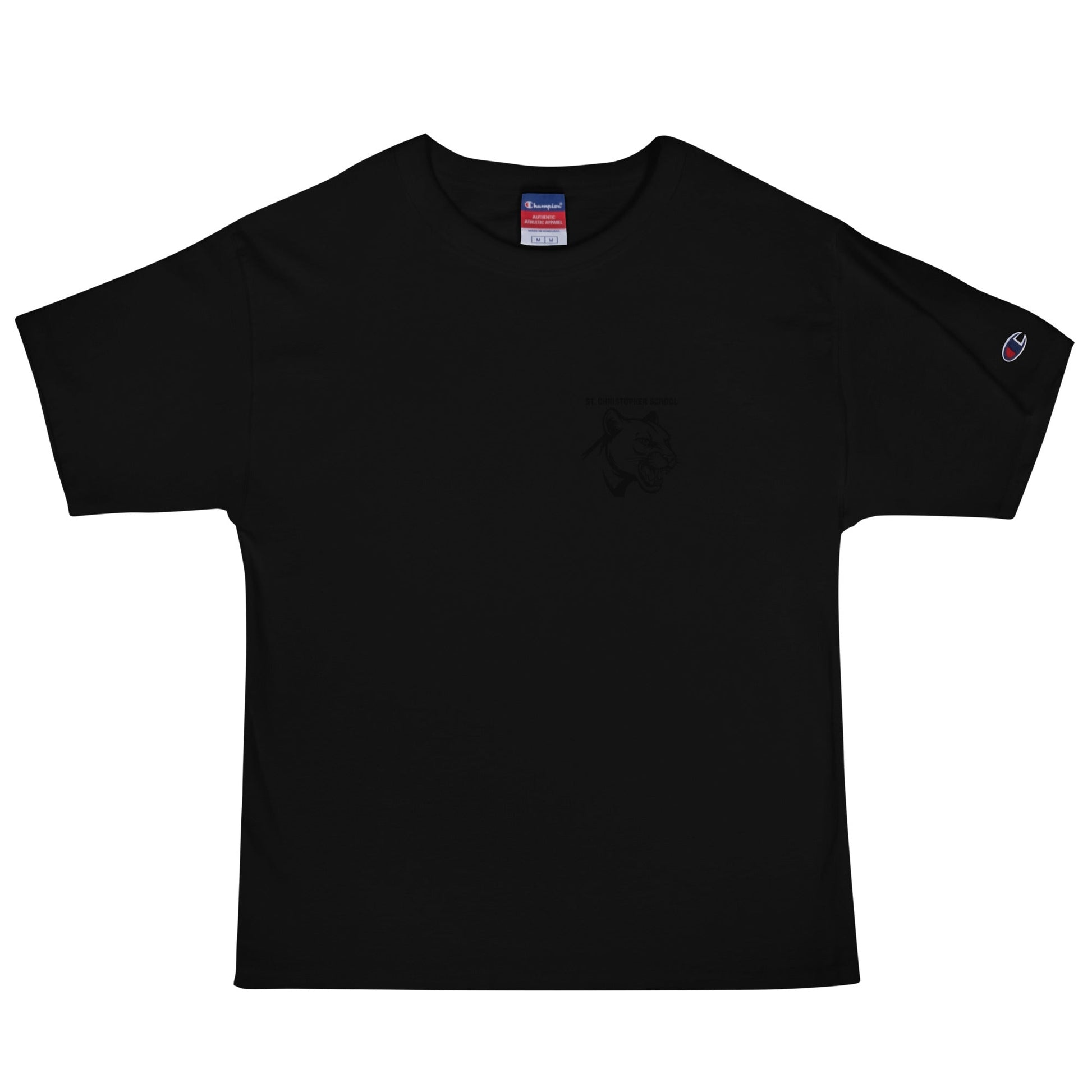 Signature | Champion T-Shirt | St. Christopher Cougars | Modern Icon Logo