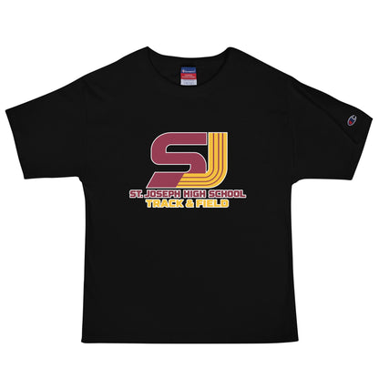 Signature | Champion T-Shirt | St. Joseph High School - Track & Field | Vanguard Logo