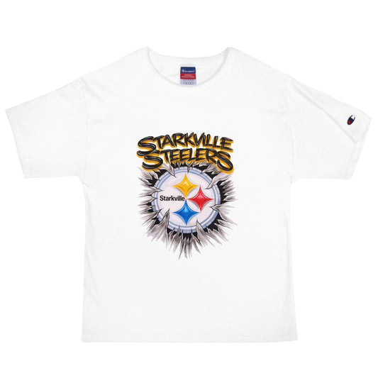 Signature | Champion T-Shirt | Starkville Steelers | Ripped Logo