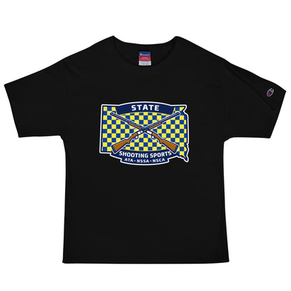Signature | Champion T-Shirt | State Shooting Sports | Flag Logo