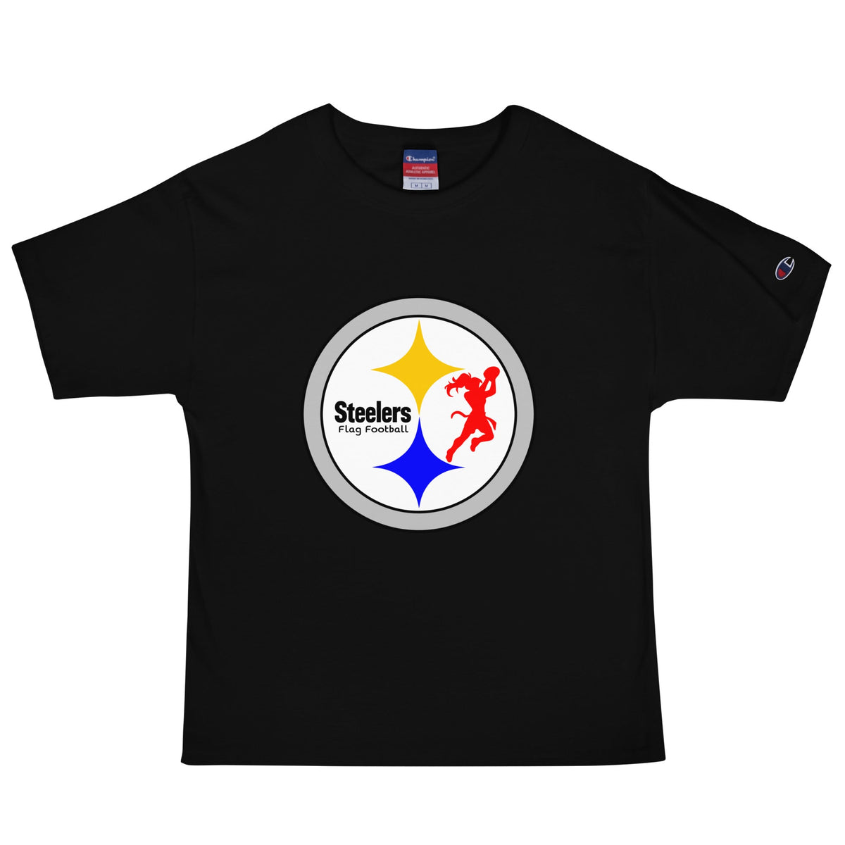 Signature | Champion T-Shirt | Staten Island Steelers | Badge Logo