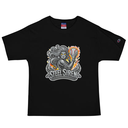 Signature | Champion T-Shirt | STEEL SIREN | Mascot Logo
