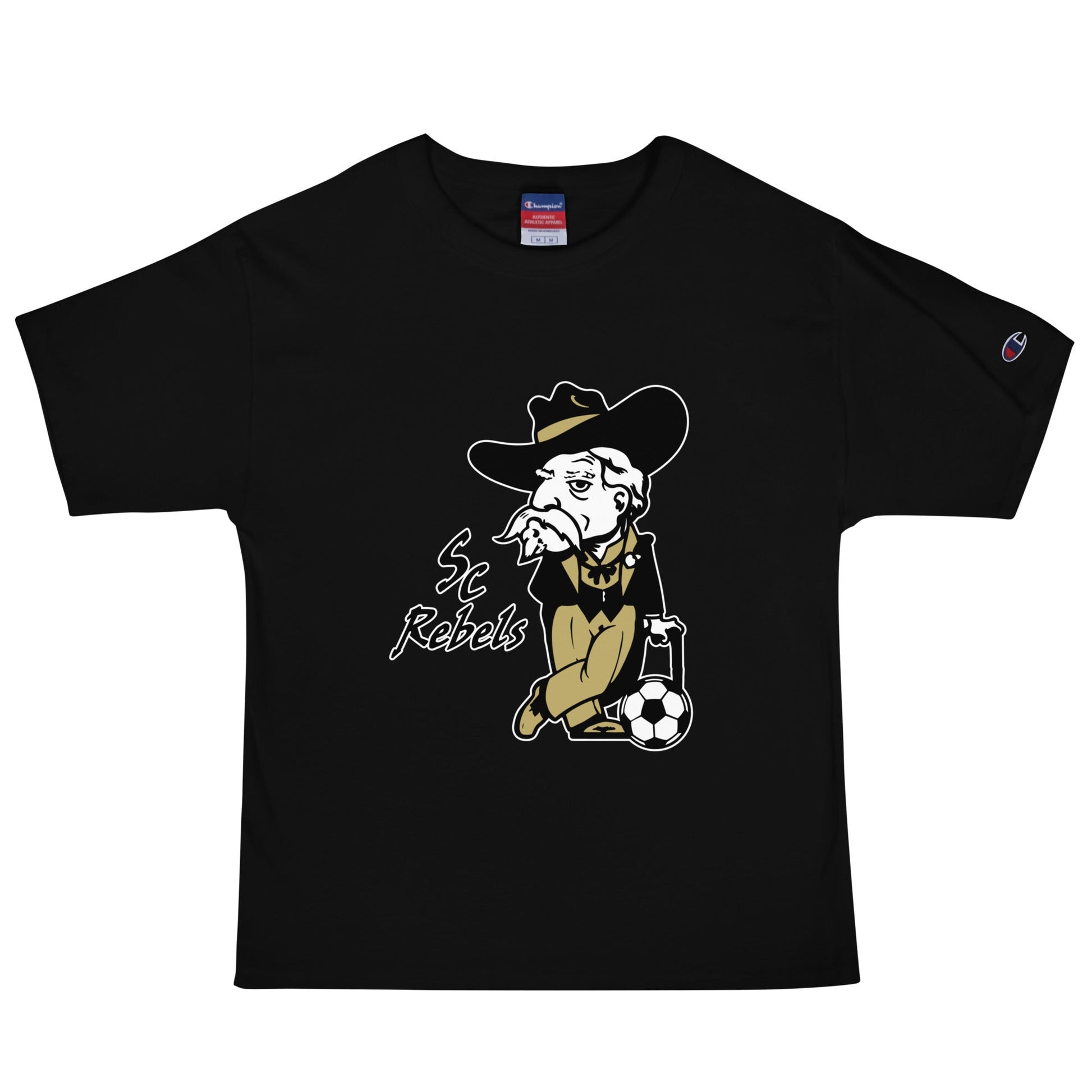 Signature | Champion T-Shirt | Stewart County Soccer | Mascot Logo